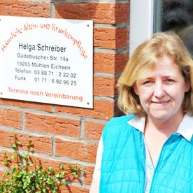 Häusliche Kranken- und Altenpflege Helga Schreiber – Simona Buchfink
